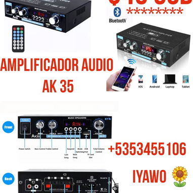 Amplificador Audio AK35 y AK380 - Img 109434688