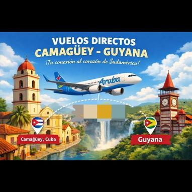 Vuelos disponparra Guyana desde fiferentes ptovincias,ademas para surinam también, excelentes precios y seguridad máxima - Img 122327948