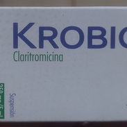 Vendo Claritromicina en suspensión o Krobicin, frasco de 250mg vence febrero 2027 - Img 51030218