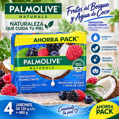 Jabón Palmolive set de 4 unidades (120 g) - 2/2