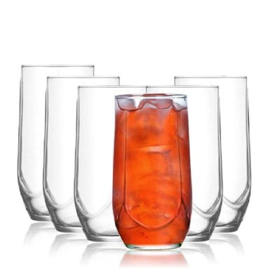 🏠 Juegos de 6 Vasos de Vidrio - 5/8