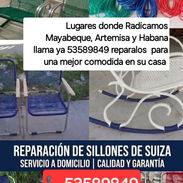 Se vende o se repara sillones o balances de suisa - Img 55741242