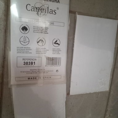 Pañuelo de hombre blanco, bordado con letras "F", "S" y "J" - Img 123118712