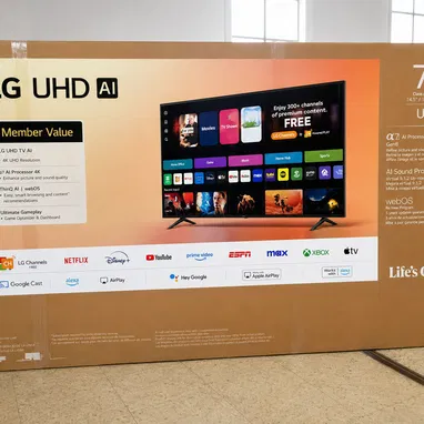 LG de 75” 4K UHD con AI incorporado UA77 Modelo 2025 - Img 123323670