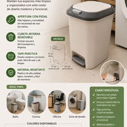 Cesto de basura de doble mecanismo (EyH) - Img 57577741