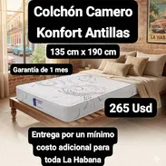 Colchón Camero Konfort Antillas , $265 usd ❗ - Img 55733361