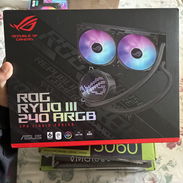 Disipación líquida Asus ROG Ryuo III 240 ARGB 240mm Intel AMD Liquid CPU Cooler - Black - Img 56779194