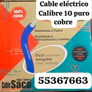 Cable eléctrico puro cobre #10 - Img 56392483