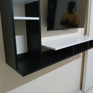 Mueble Bajo televisor Aéreo Estilo Moderno fabricado en variedades de madera - 4/4