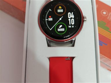LC80, Plateado con Manilla roja, Reloj pulsera - Img main-image