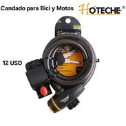 CANDADO PARA MOTOS, BICICLETAS Y BICIMOTOS - Img 49867186