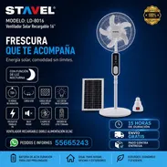 Ventilador Solar STAVEL Recargable — 70 USD - Img 55604925