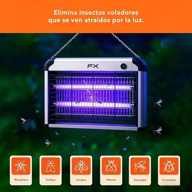 Aniquilador de mosquitos (insectos molestos) profesional, con energía Solar - Img 124676364