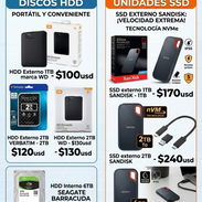Discos HDD y SSD internos y externos llamar o WhatsApp 54816397 - Img 56335716
