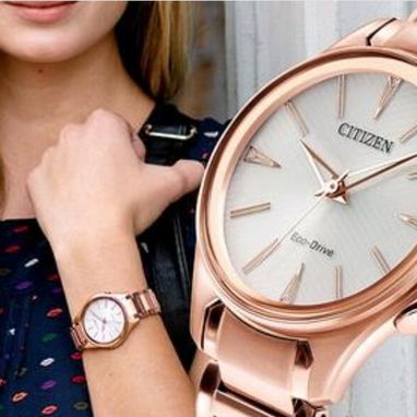 58049738 , CITIZEN ECODRIVE MODENA PARA MUJER (EM0593-56A) DE 36MM , NUEVO A ESTRENAR POR USTED , ORO ROSA , OFERTON - Img 106023843