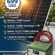 Estación de energía con panel - Img 55841153
