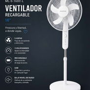 Ventilador Recargable MILEXUS de 16" (cv) - Img 56487055