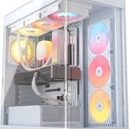 230usd CORSAIR Frame 4500X RS-R ARGB - Gabinete para PC semitorre con vidrio panorámico – Sistema de montaje InfiniRail, - Img 56805542