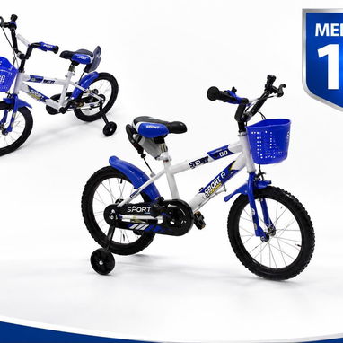 Bicicletas medida 16 varios colores con su pomo de agua para varón 4 a 8 años. Nuevas en su caja - 2/4