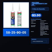 SILICONA TRANSPARENTE 280 ML VPT -0029 - Img 57903650