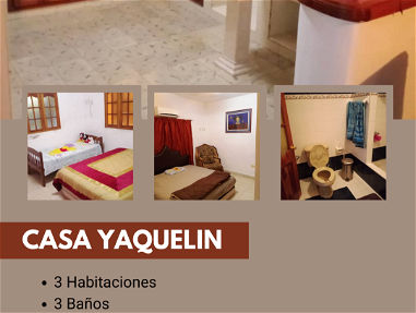 ⭐ Renta casa de 3 habitaciones,3 baños, cocina, comedor, terraza, parqueo en Boyeros, cerca del Aeropuerto José Martí - Img 65521260