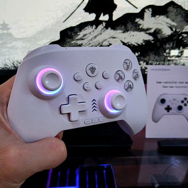 🎮 Mando Gamer 🎮 🎮Control Gamer🎮 Inalámbrico para Nintendo Switch / PC / Android – Precisión, potencia y estilo RGB - Img 121740146