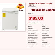 Garantía de 180 días define a esta Nevera Royal eficiente hoy mismo pro hoy ya VPT#-0210 - Img 55436580