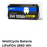 🔋 WattCycle — Batería LiFePO4 2560Wh  🔋 Tenemos variedad de baterías disponibles. Consulta por los modelos y precios. - Img 57216194