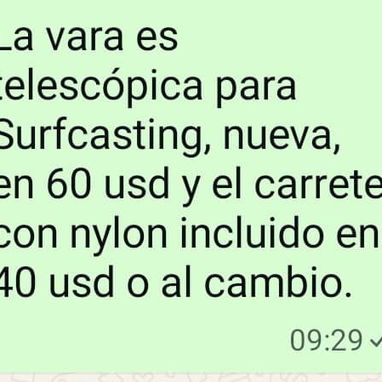 Vara de pescar nueva - 2/3