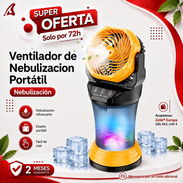 *🌬️Ventilador - Recargable💥* *Con Nebulizacion y lampara* - Img 57127769