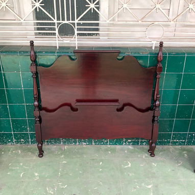 ⚜️ Cama personal con mesita restaurado • Entrega incluida 🚛 - Img 119677043