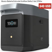 BATERÍA EXTRA PARA ECOFLOW DELTA 2|640 USD 😳 54031059|| - Img 55858858