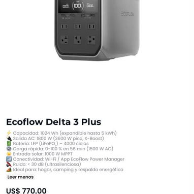 VENTA DE ECOFLOW - 6/10
