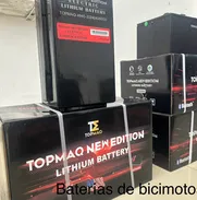 Batería de bicimoto 48V 45 Ah. Marca topMaq hace más de 100 km de autonomía Tamaño :20 x16 x40 cm Con garantía - Img 49750706