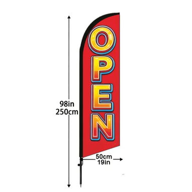 Bandera, ubicación y actividad OPEN con Asta - 2/2