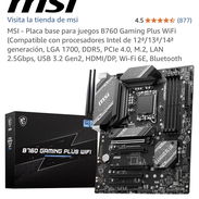 Placa B760 Gaming Plus Wifi - Img 58065999