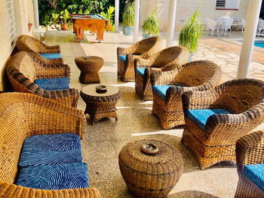 Se renta casa con piscina a sólo 100 m de la playa de Boca Ciega, 7 habitaciones climatizadas 52463651 - Img 37993927