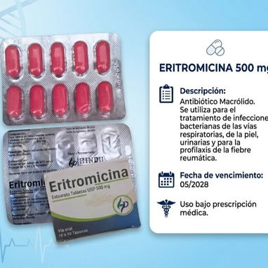 Amoxicilina Ácido Clavulanico,Eritromicina,Cosedal,Cefalexina,Amoxicilina,Azitromicina,Multivitaminicos y Warfarina 💊💊 - Img 122582911