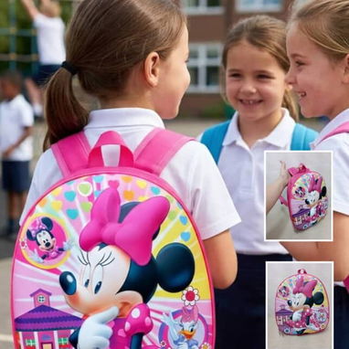 MOCHILITAS PARA PRE-ESCOLAR DISPONIBLES FIGURA EN 3D - 3/6