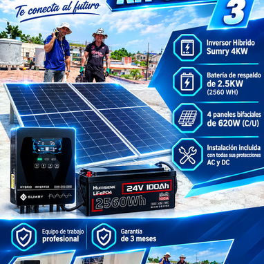 💥Instalación de kit solares 💯👌 - 3/4