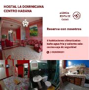 Renta casa independiente en Centro Habana,1 cuadra del Malecón Habanero,a pocas cuadras de Prado,3 habitaciones,balcón - Img 45888863