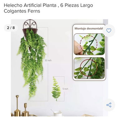 Jardín artificial, césped artificial y plantas Decorativas - Img 125570836
