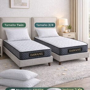 🛏️ Colchón DAWANG😴 de varios tamaños con regalos incluidos. Escríbeme al WhatsApp 56249037 - Img 117099865
