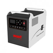 MUST - Todo en 1 ✔️Potencia nominal: 1000w (1kW) ✔️Capacidad de batería: 1280Wh (LiFePo4 de 100Ah) ✔️Carga solar - Img 56784149