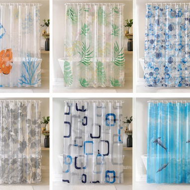 Cortinas para baño con diseños corales - Img 120581400