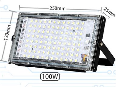 Reflectores LED de 100W nuevos en caja - Img 66505945