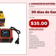 CARGADOR DE BATERÍA 12V / 6A - 100AMP Q7 VPT#-0063 - Img 56304123