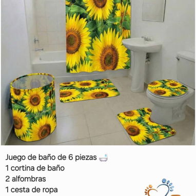 Juego PARA BAÑOS de 6 piezas - Img 117796007