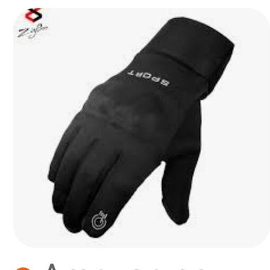 Guantes termicos tactiles de frio para Moto y bicicleta L y M - 2/2
