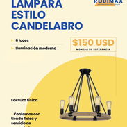 Lampara Candelabro - Img 57825599